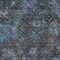 Homeroots 10' X 14' Teal Blue And Charcoal Floral Washable Indoor Outdoor Area Rug 604167 - alternate 8