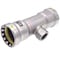 Viega MegaPressG tee P1 1.5 P2 1.5 FPT 0.75 carbon steel zinc-nickel coating 25441 - alternate 3