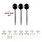 Smarty Had A Party Solid Black Moderno Disposable Plastic Dinner Spoons (480 Spoons), 480PK 9330-BSP-CASE - alternate 10