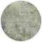 Homeroots 8' Green And Gray Round Abstract Washable Indoor Outdoor Area Rug 605550 - alternate 8