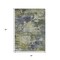Homeroots 3' X 5' Purple Olive Green And Taupe Abstract Washable Indoor Outdoor Area Rug 630741 - alternate 8