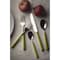 Mepra Fantasia Flatware Set - 43 Pieces - Olive-Green 10Q722043 - alternate 2