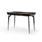Homeroots 44" Black and Natural Writing Desk With Three Drawers 543785 - alternate 9