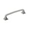 Amerock Ville 5-1/16 inch (128mm) Center-to-Center Satin Nickel Cabinet Pull, 10PK 10VMP36776G10 - alternate 1