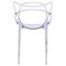 Leisuremod Milan Modern Wire Design Chair, Clear, 4PK MW17CL4 - alternate 5