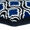 Homeroots 20" Blue and White Geometric Cotton Throw Pillow 529288 - alternate 6