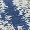 Homeroots 8' Navy Blue And Ivory Round Abstract Washable Indoor Outdoor Area Rug 612631 - alternate 8
