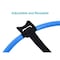 Monoprice Cable Tie, 6 in L, Black, 50 PK 6457 - alternate 6