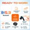 Delton Bluetooth Earpiece/Headphone with Noise-Cancelling Mic, All-Day Comfort T50 - alternate 9