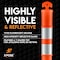 Xpose Safety 42in  T-Top Orange Traffic Delineator Post with 13 LB PVC Base, 12PK DLTB-ORG-42-12-X - alternate 6