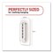 Command Folding Clothes Hanger Arm, Individual Slots for 5 Clothes Hangers, Plastic, White, Supports 7.5 lb 17029-ES - alternate 7