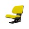 Uni Pro 355 Utility Mechanical Suspension Seat | Yellow Vinyl 8783 - alternate 1