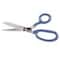 Klein Tools Bent Trimmer, Large Ring, Blue Coating, 6-Inch 206LR - alternate 3