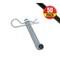 Mytee Products Steel Hitch Pin with Box End 1/2in x 4 7/8in Usable Length, with Clip, 50PK BoxPinx50 - alternate 6