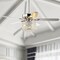Jonathan Y Brandy 52" 3-Light Crystal Prism Drum LED Ceiling Fan With Remote, Chrome JYL9606A - alternate 11