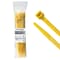 Kable Kontrol Color Cable Zip Ties, 14 in L, Yellow, Nylon 6-6, 120 lb Strength, 100 PK CT-14-120-YELLOW - alternate 1