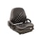 Uni Pro Universal Forklift Mechanical Suspension Seat, Black Vinyl 8175 - alternate 7
