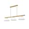 Z-Lite Vanguard Rubbed Brass 3 Light Billiard 3050-3RB-PWH - alternate 6
