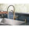 Moen Nolia 1-Handle Pull-Down Widespread Kitchen Faucet Bronzed Gold 87886BZG - alternate 5