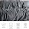 Lavish Home Waterproof Blanket King-Size Blanket for Kids, Pets, & Outdoors Throw for Bed, Couch, Chair & Car HT-THROW3-GRY - alternate 7