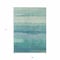 Homeroots 9' X 12' Turquoise Striped Washable Indoor Outdoor Area Rug 608155 - alternate 9