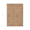 Homeroots 10' X 14' Copper Brown And Beige Geometric Washable Indoor Outdoor Area Rug 594538 - alternate 9