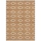 Homeroots 10' X 14' Copper And Ivory Geometric Washable Indoor Outdoor Area Rug 599657 - alternate 9