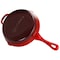 Crock-Pot Crock Pot Artisan 10 in. Round Enameled Cast Iron Skillet in Scarlet Red 111980.01 - alternate 6
