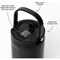 Corkcicle Go Cup XL Series Tumbler, 30 oz, Stainless Steel, Capri Blue, Insulated 2830CCB - alternate 4