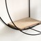 Vintiquewise 2-Tier Decorative Floating Circular Silhouette Wall Shelf with 2 Photo Frames - Circular Metal QI004691.photo.Bk - alternate 10