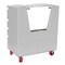 Myton Industries Security Transfer Truck, 34 cubic ft., WHT, Caster Type: (2) Swivel with Brake, (2) Rigid VFC-4829H6SP WH - alternate 1