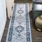 Jonathan Y Palmette Modern Persian Floral Blue/Navy 2 ft. x 10 ft. Runner Rug MDP503E-210 - alternate 1