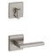 Kwikset San Clemente 818SCEXHFL 15 SMT Door Handle Set, 1 Security Grade, 2-3/8, 2-3/4 in Backset, Steel 818SCEXHFL SQT 15 - alternate 4