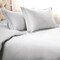 Homeroots Platinum King Cotton Blend 1200 Thread Count Washable Duvet Cover Set 528203 - alternate 6