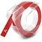 Dymo Tape, Red, Labels/Roll: Continuous 520102 - alternate 1