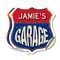 Signmission Jamie's Garage, 6 inch X 6 inch, Vinyl Decal, 2PK SHI-D-2PACK-6-383-JAMIE - alternate 1