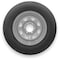 Rubbermaster - Steel Master ST205/75R15 10 Ply 6 On 5.5 Bolt, Silver Wheel Assemblies 599372SIL - alternate 1