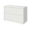 Hirsh 42 in W 2 Drawer Lateral File Cabinet, White, A4/Legal/Letter 23704 - alternate 4