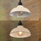 Jonathan Y Jasper 12.25" 1-Light Farmhouse Industrial Indoor/Outdoor Iron LED Pendant, Matte Almond JYL7611J - alternate 8