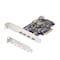 Startech.Com 5-PORT USB PCIE CARD, USB 3.2 10GBPS, PCI EXPRESS CARD WITH 4X USB-C PORTS, 1X U PS4C3IA3-USB-C-CARD - alternate 1