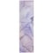 Homeroots 2' X 8' Gray and Purple Abstract Washable Non Skid Indoor Outdoor Runner Rug 559407 - alternate 6