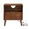 Homeroots 23" Brown Wood Accent Cabinet 691684 - alternate 6