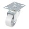 Vestil Cast Iron/Steel Swivel Caster 3 In. Diameter x 1 In. Width 350 Lb. Capacity Gray CST-MA-3X1.25-S - alternate 1