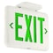 Dual-Lite Exit Sign, White, 1 or 2 Face(s), LED, Universal Mount, Not Battery Powered EVEURW - alternate 5