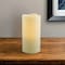 Homeroots 6" Ivory Flameless Indoor Outdoor Pillar Candle 485151 - alternate 5