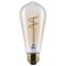 Satco 3.5 Watt ST19 LED 2000K CCT Medium Base Clear Glass Amber Coil Filament Dimmable 120 Volt S14206 - alternate 1