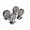 Vestil 8"X2" SEMI-STEEL CASTER KIT 4800 lb CAP, PK4 D-CK4-SC8-2 - alternate 1