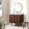 James Martin Vanities Amberly 36" Single Vanity, Mid-Century Walnut, w/ 3 CM Siberian Silestone Top 670-V36-WLT-3SFR - alternate 8