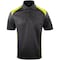 Propper Midweight Colorblock Pocket Men's Polo, Black/Yellow, X-Large F5344 - alternate 1