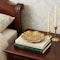 Homeroots 6in Gold Cast Iron Handmade Leaf Trinket Tray 713017 - alternate 9